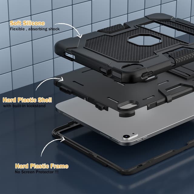 SKALO iPad 10.9 (2022) Extra Shockproof Armor Shockproof Cover