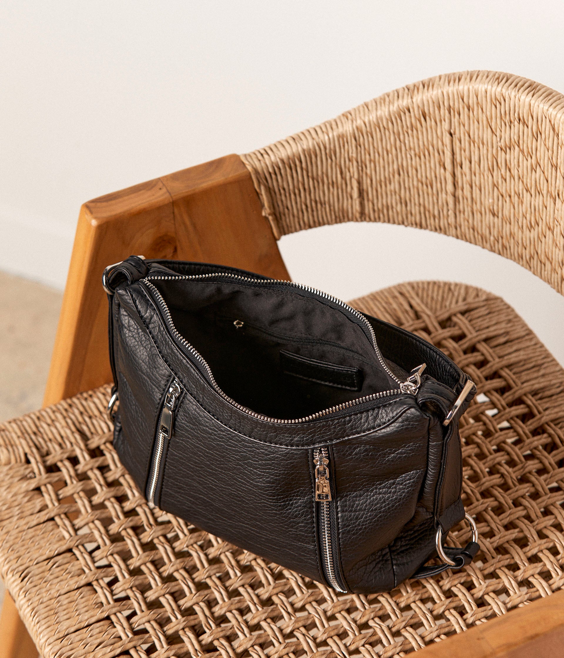 Sac à main noir Chantal