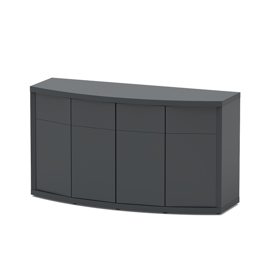 Meuble d'aquarium 4 portes Sublime Horizon Gris L.150,3xP.53,5xH.83cm