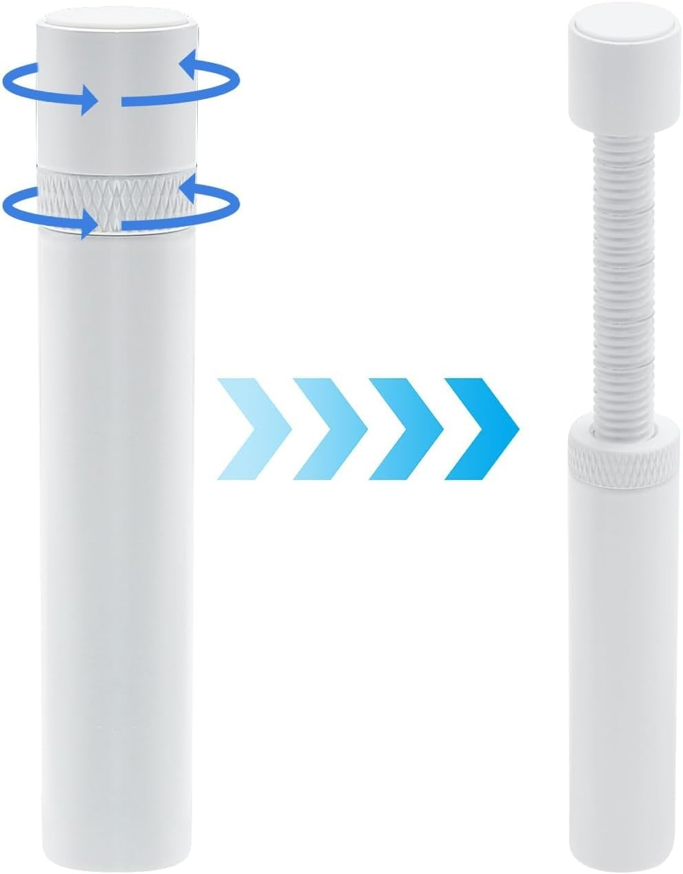 (7-12cm) Universal Höhenverstellbare Halterung mit Magnet für Grafikkarten (GPU) - Weiss