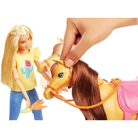 Barbie Spielset Reitspaß mit Barbie, Chelsea, Pferd und Pony