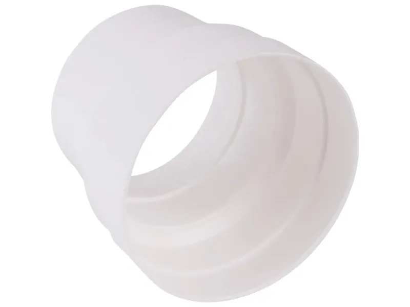 Wallair 20200150 Fladkanals-ventilationssystem 125 Overgangsstykke 80/100