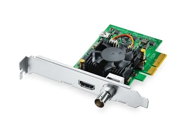 Blackmagic DeckLink Mini Monitor 4K - Videooptagelsesadapter - PCIe 2.0 x4 lavprofil