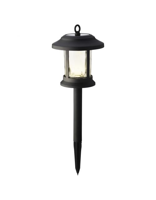 Lumineo Solar Garden Light - Tuinverlichting - 14x14x32 cm Warm Wit