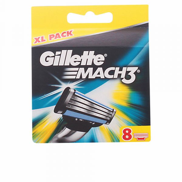Gillette Lâminas Mach 3 8 Unidades