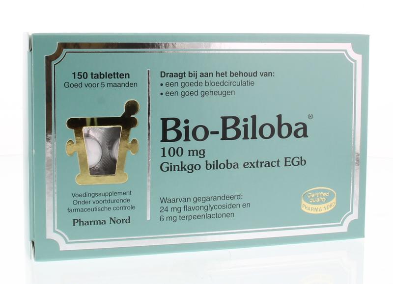 Pharma Nord Bio biloba 150 tabletten