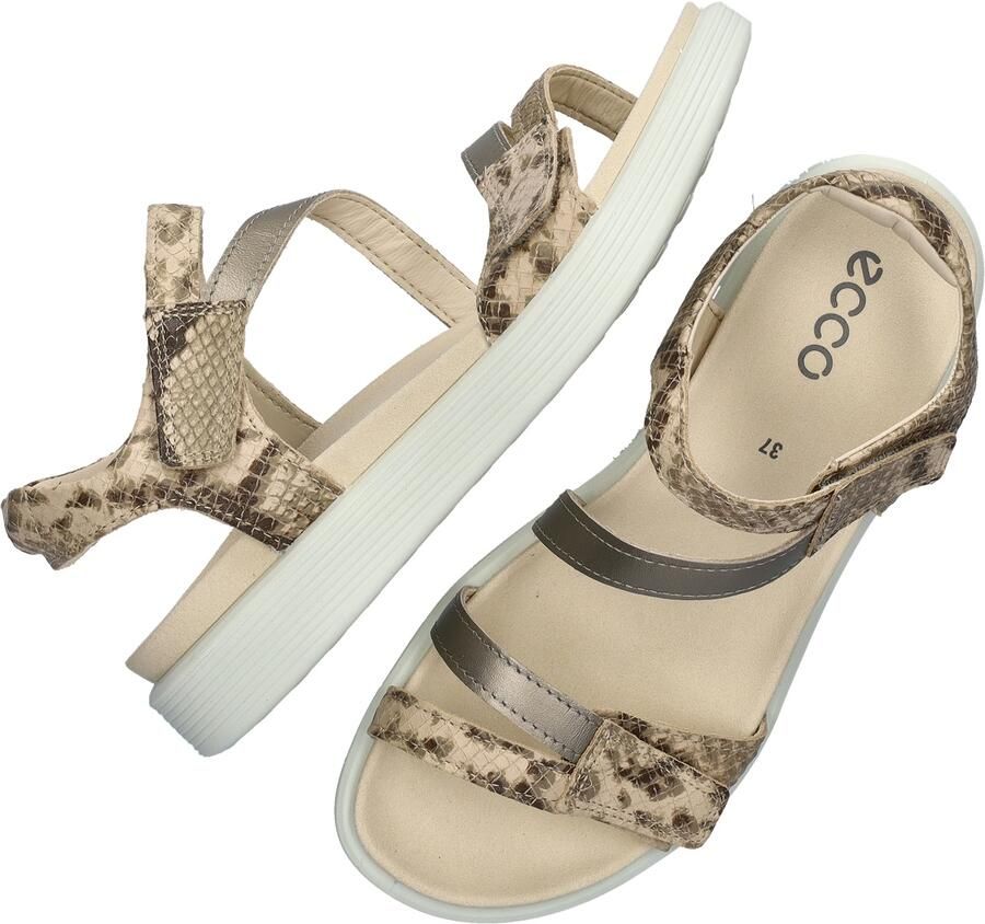 ECCO SOFT SANDAL W Dames Sandalen Goud