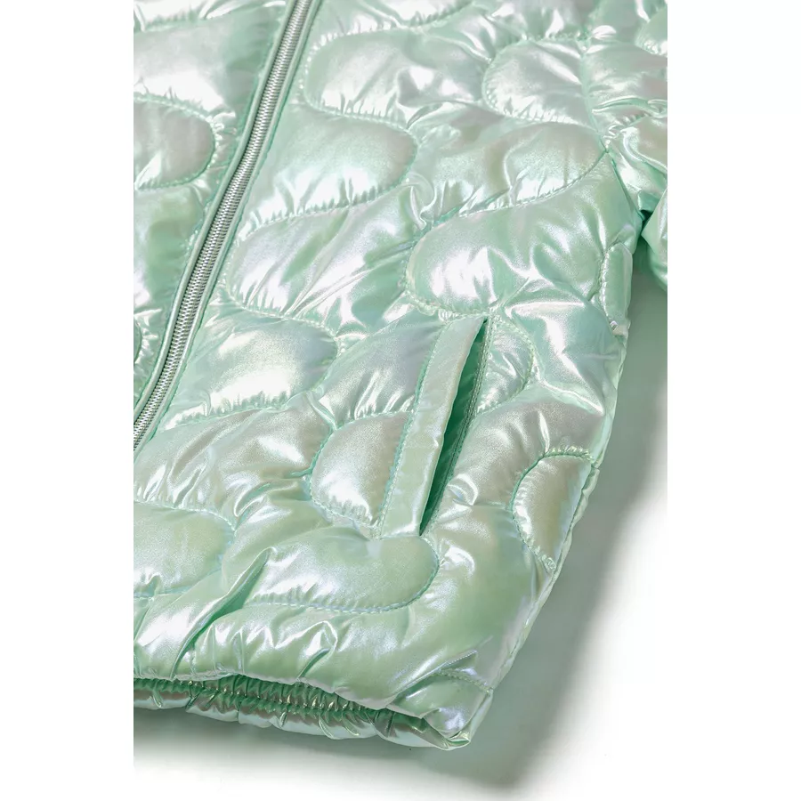 MINOTI Steppjacke mit Stehkragen Mintgrün