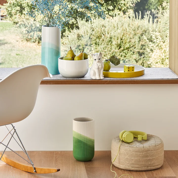 Vitra - Herringbone Schale, Ø 19,5 x H 12 cm, mint