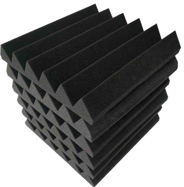 Wistream 3D akustiske skumplader (4 stk.)