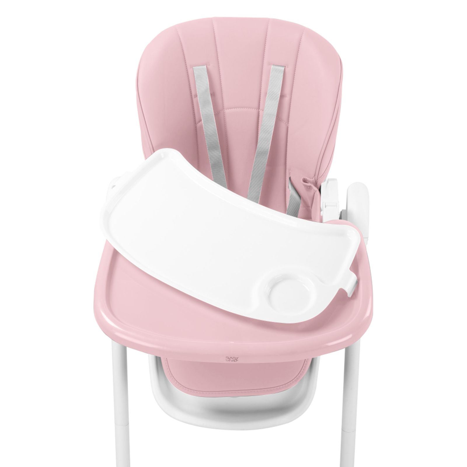 Baby Vivo Design Kinderhochstuhl aus Kunststoff - Tippy in Bubblegum