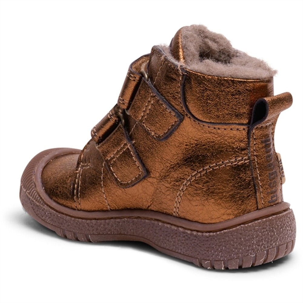 Evon Tex Sko Bronze Metallic - Bisgaard