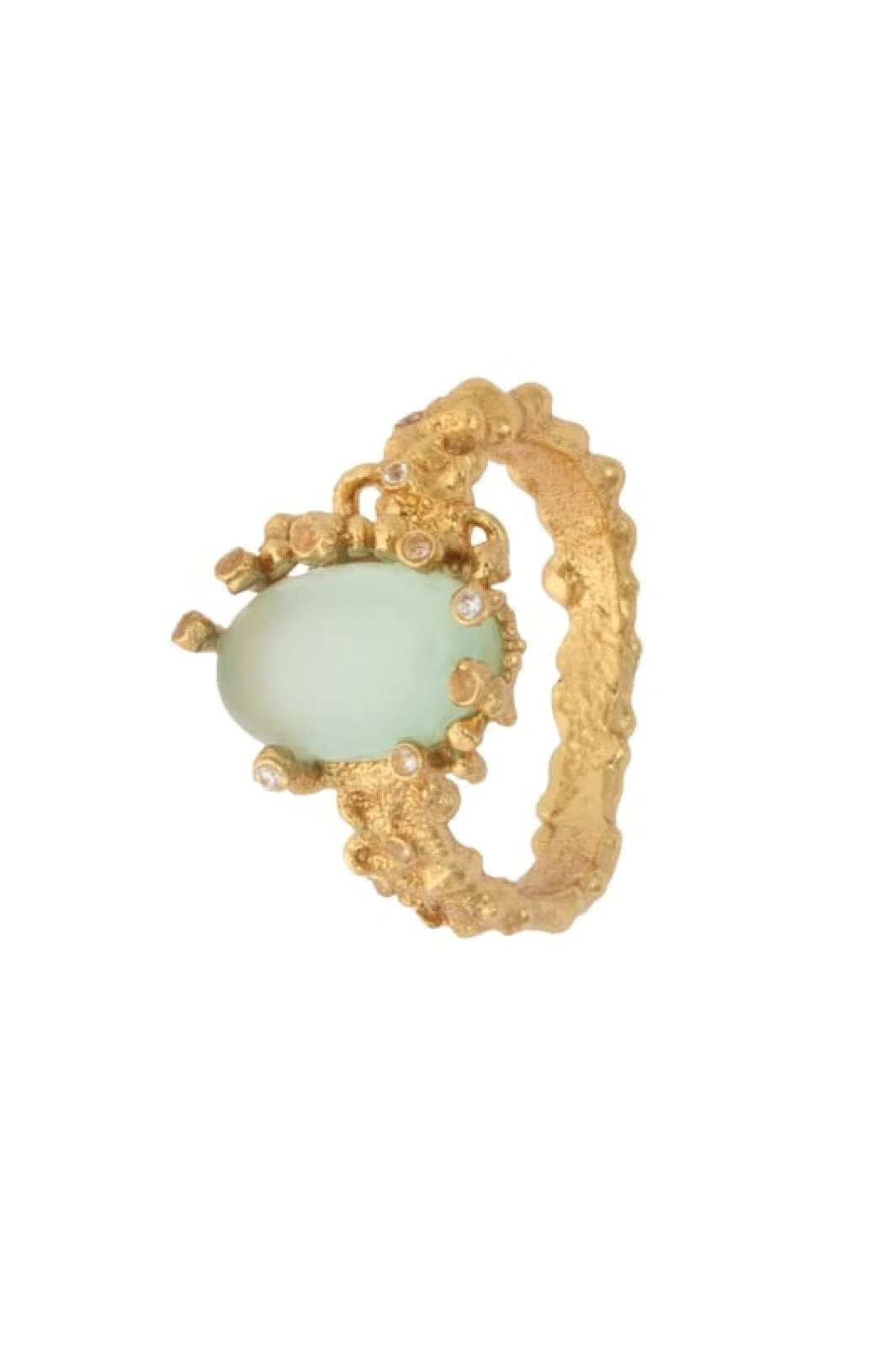 House Of Vincent Delusive Truth Ring Chalcedony