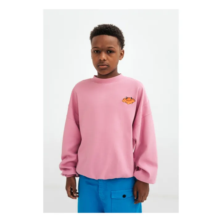 Repose AMS Sweat Coton Bio Crewneck | Rose