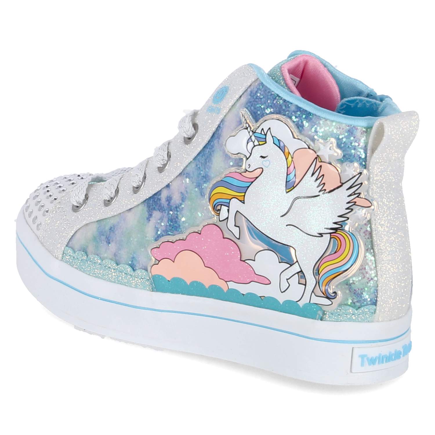 Skechers High Sneaker ENCHANTED UNICORN - blau-kombi