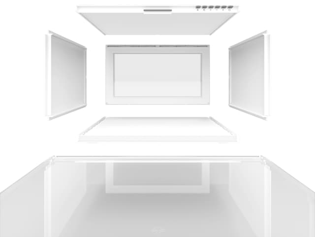 Nanoleaf Expo Smart Display Case startsæt SQFX01K02-4WT (4 stk.)