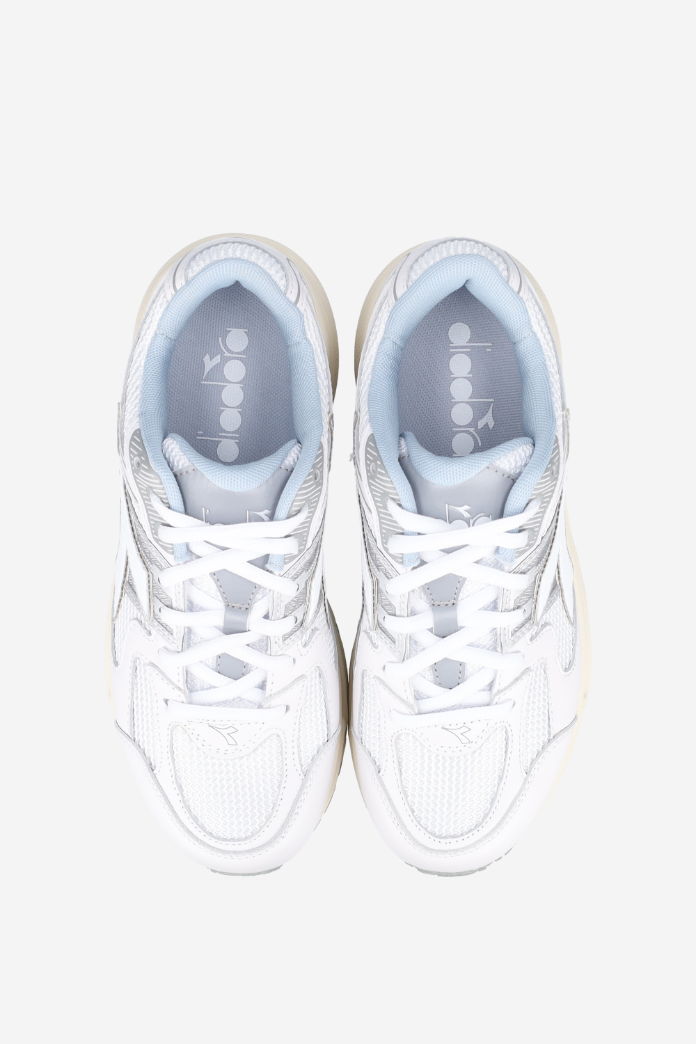 Mythos Star lea mesh sneakers