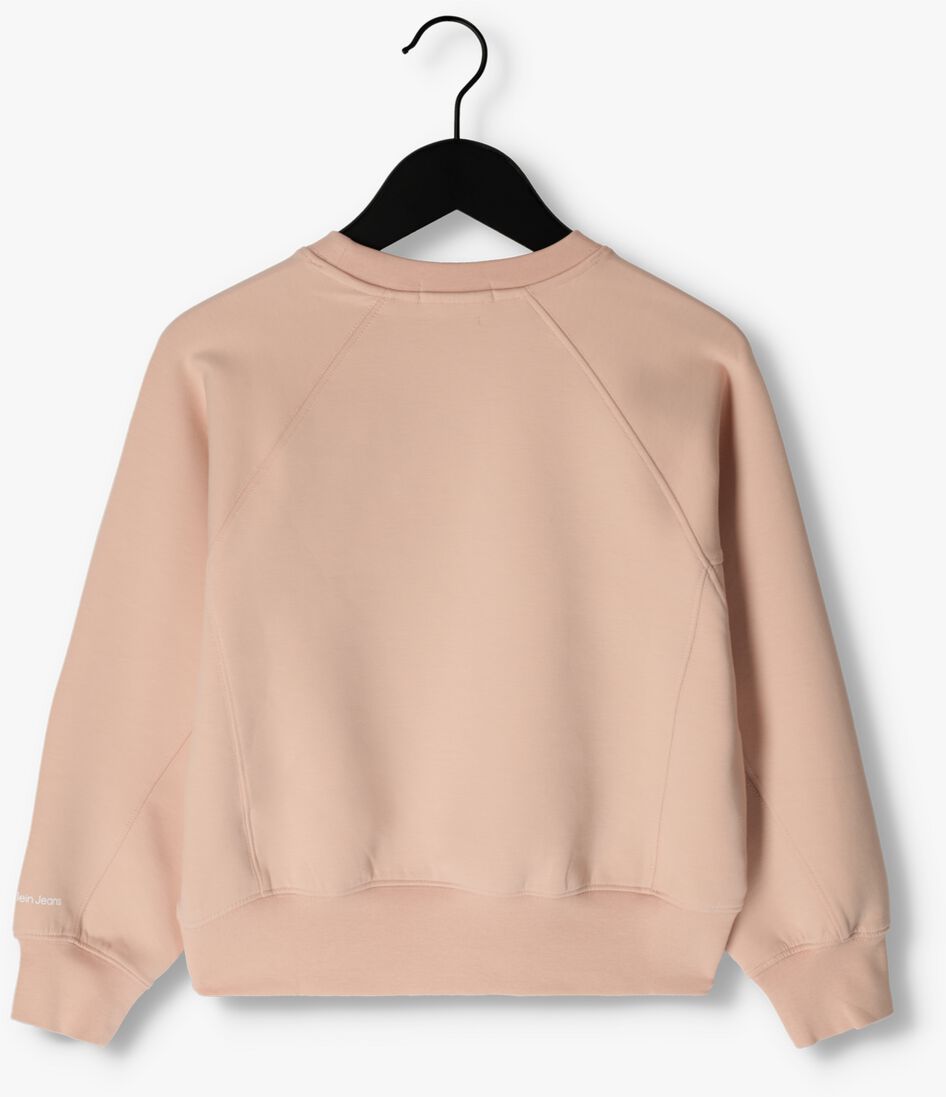 CALVIN KLEIN roze calvin klein sweater ck embroidery cn sweatshirt