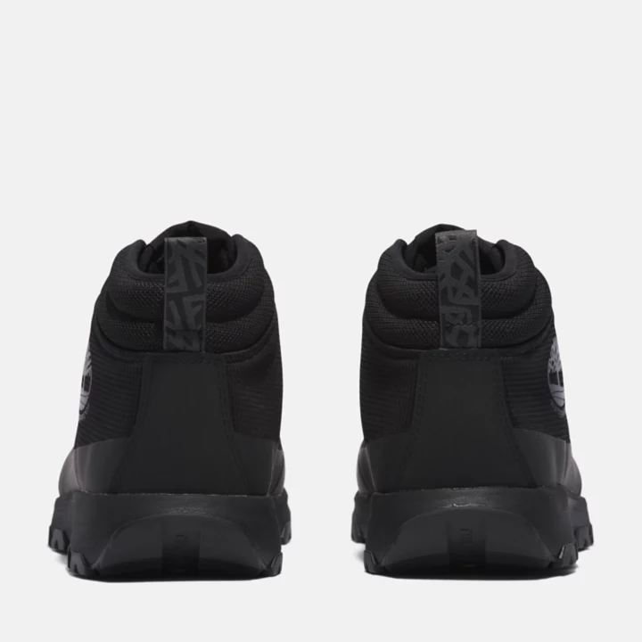 Bota impermeável Winsor Trail para homens, toda preta.