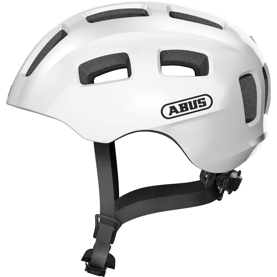 ABUS Fahrradhelm YOUN-I 2.0 polar weiß-M