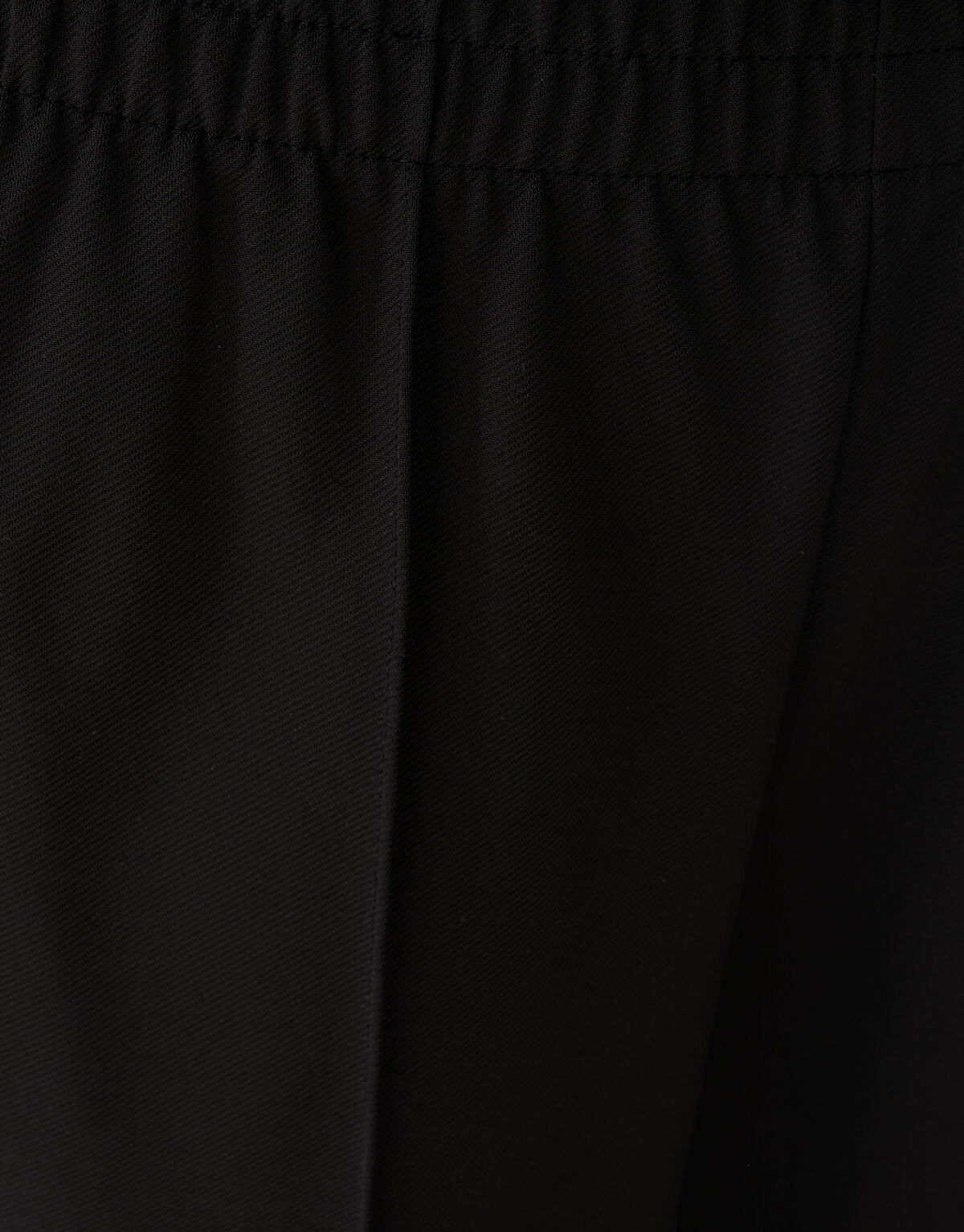 Basis Wide Leg Broek Zwart