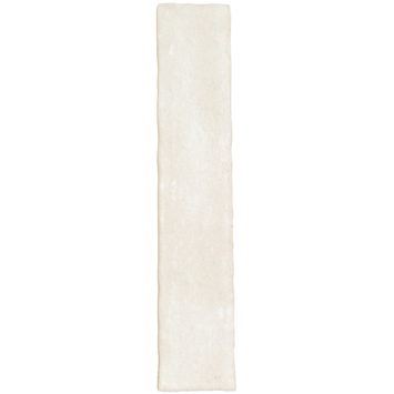 Wandtegel Luna Crème 5 cm x 25 cm keramiek 1,05 m²