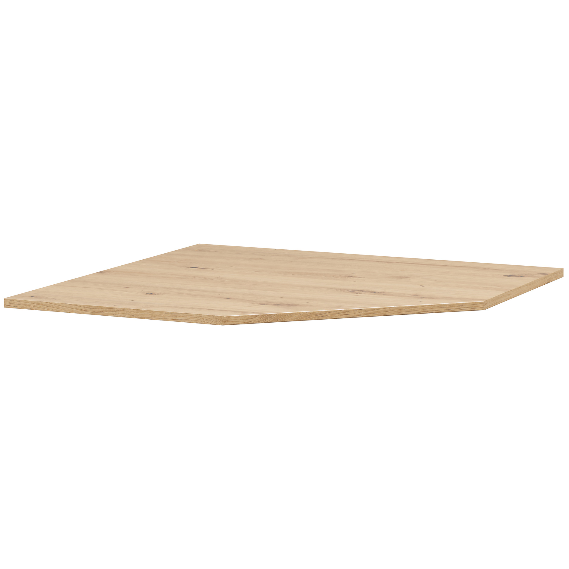Eck-Abdeckplatte - Artisan Eiche - 101 cm