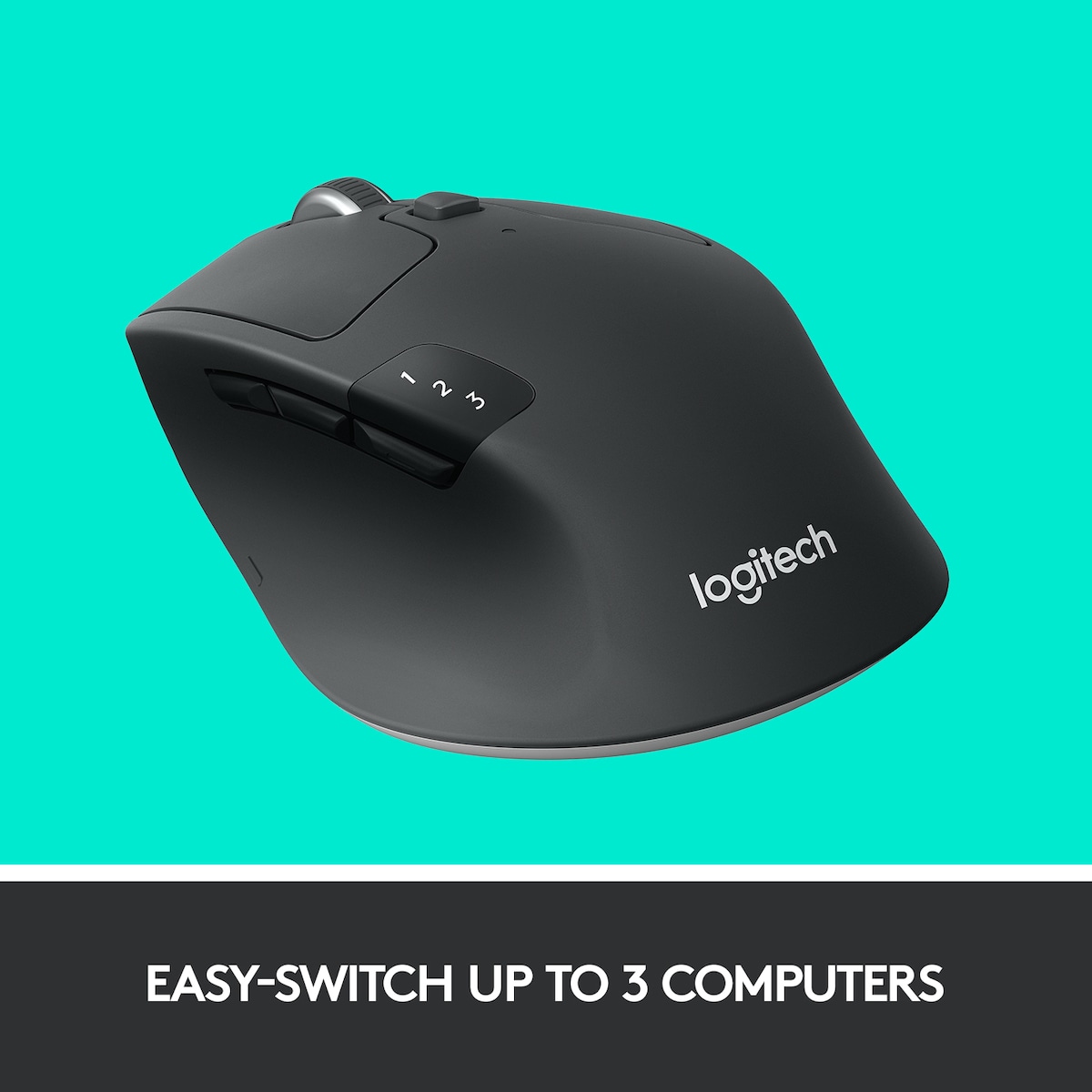 Logitech M720 Triathlon trådløs Bluetooth mus (sort)