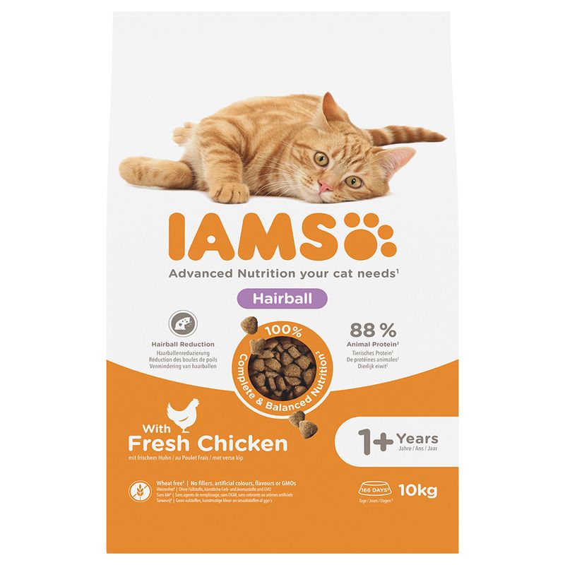 IAMS Advanced Nutrition Hairball Adult poulet à prix discount sur bitiba.fr