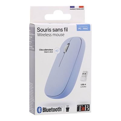 TNB Dual Connect - Souris sans fil - Bleue