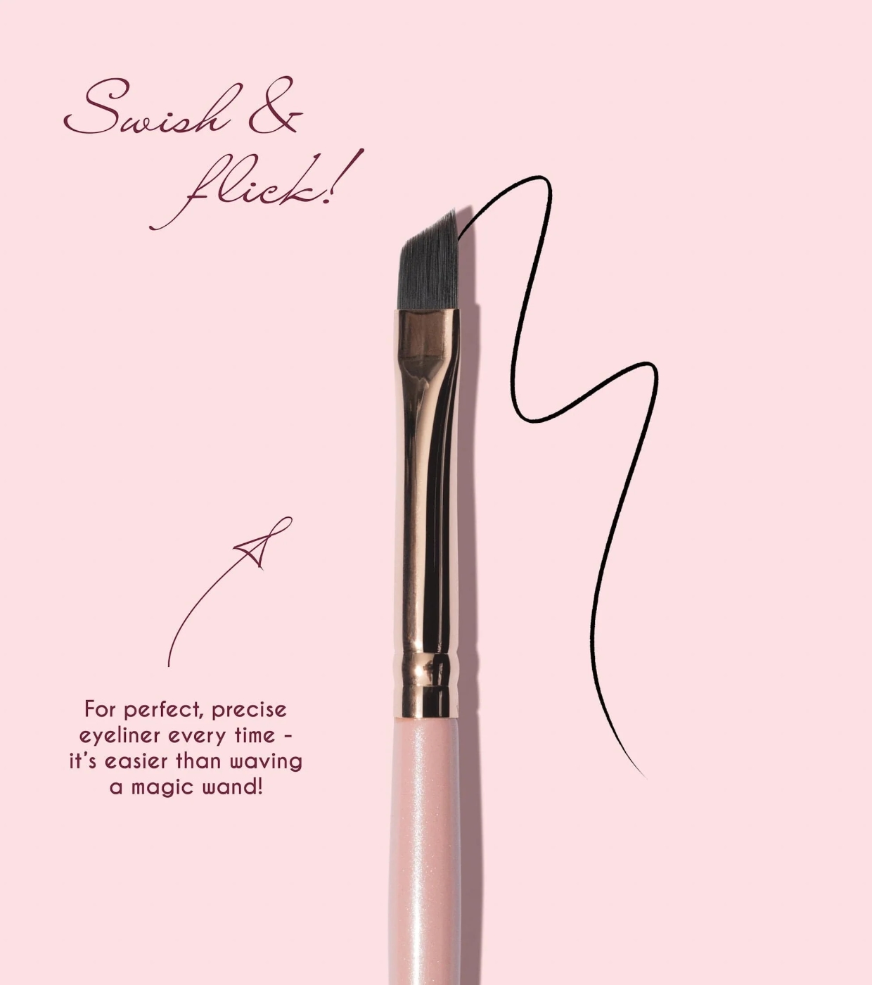 Karla Cosmetics - Pincel delineador Essencial Makeup Brush