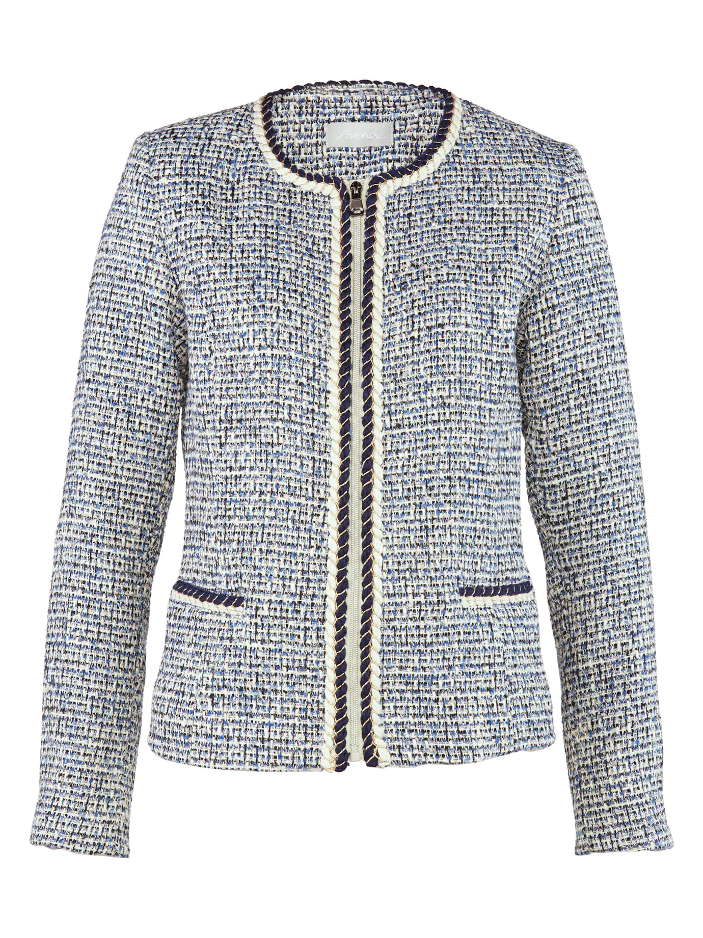 Boucle-Blazerjacke
