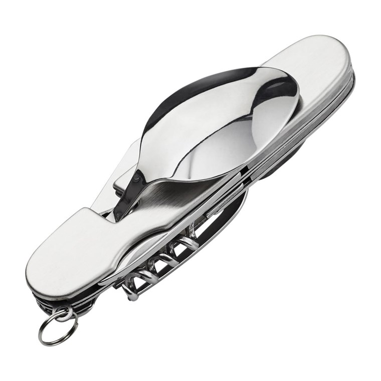 addnature Travel Cutlery Set red