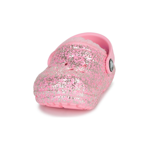Crocs - Classic Lined Glitter Clog T - Rose