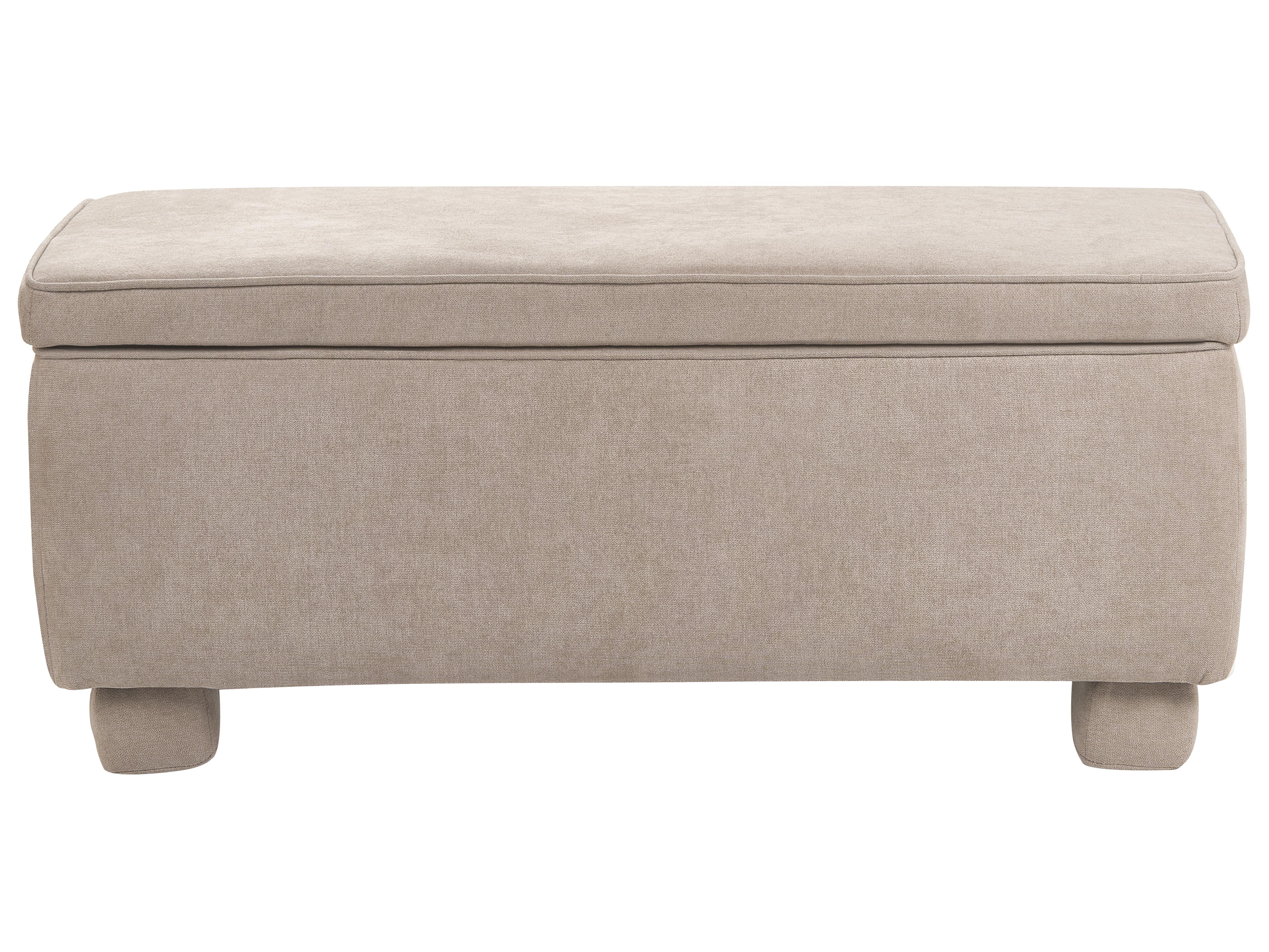 Bankje met opbergruimte ITHACA Stof Beige