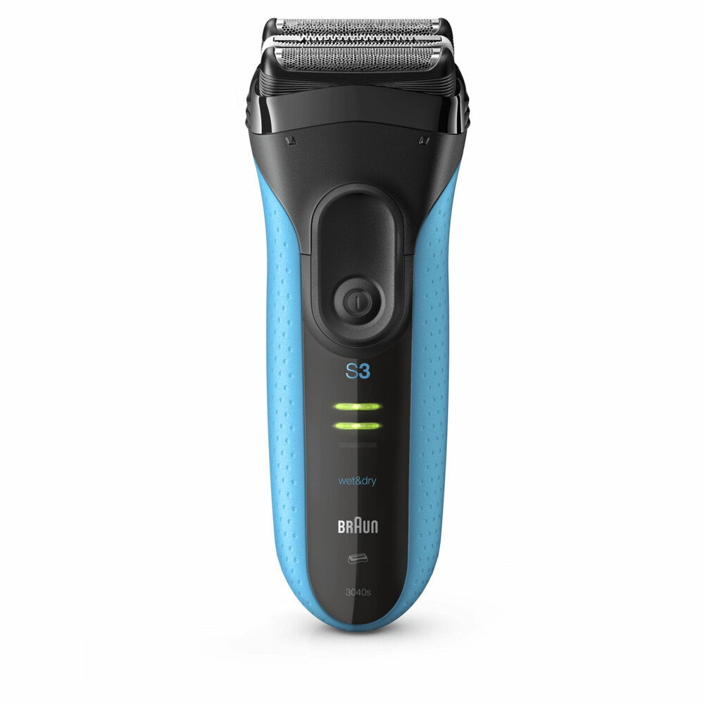 Braun Elektrisch Scheerapparaat S3 ProSkin 3040s Oplaadbaar Zwart / Blauw