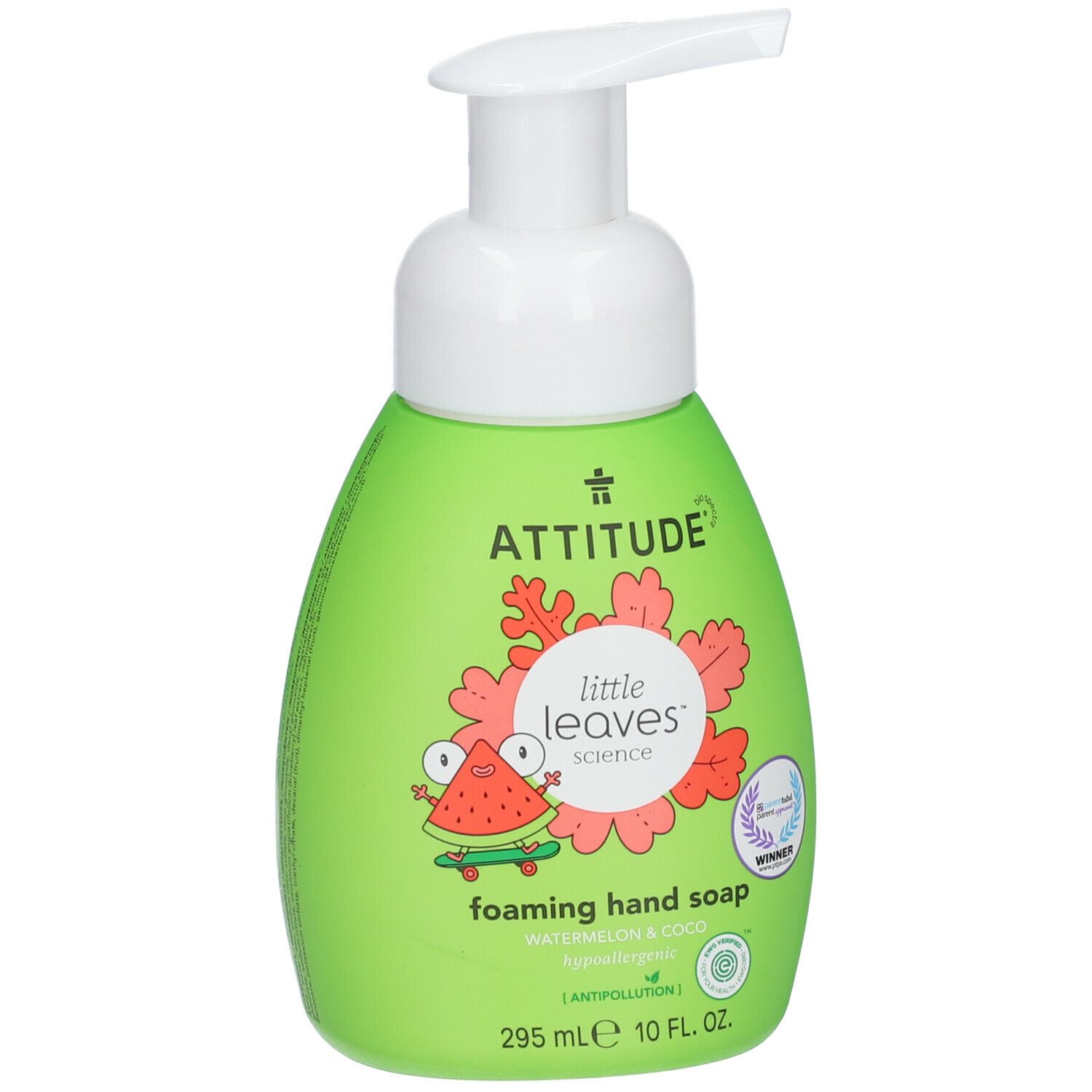 ATTITUDE® little leaves science Schäumende Handseife Wassermelone & Kokos