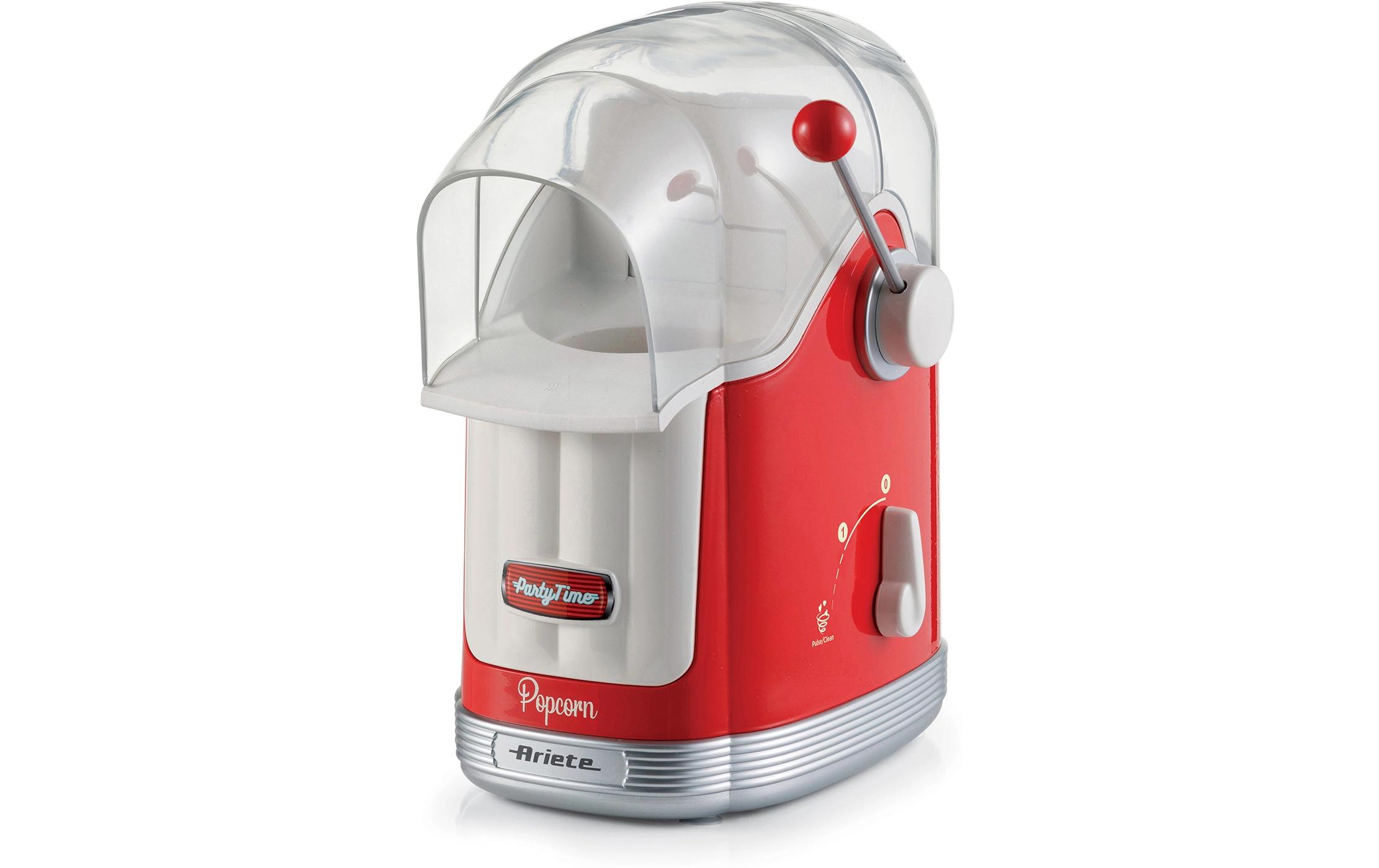Popcorn Maschine Party Time ARI-2958-RD Rot/WeissPopcornmaschine im Retro-Design