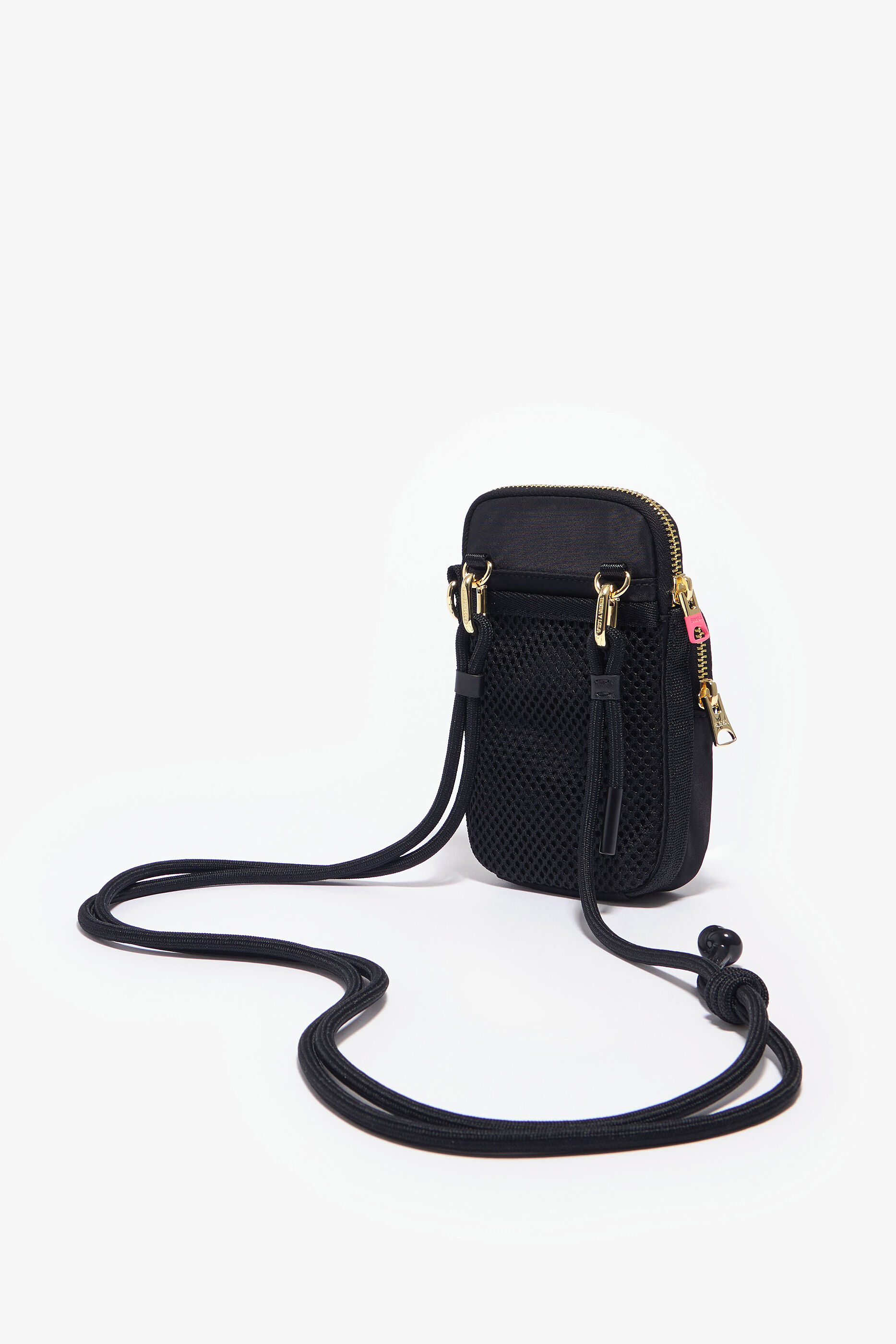 Bolsa pequena de náilon preta