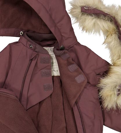 Wheat Schneeanzug - Nickie Tech - Aubergine