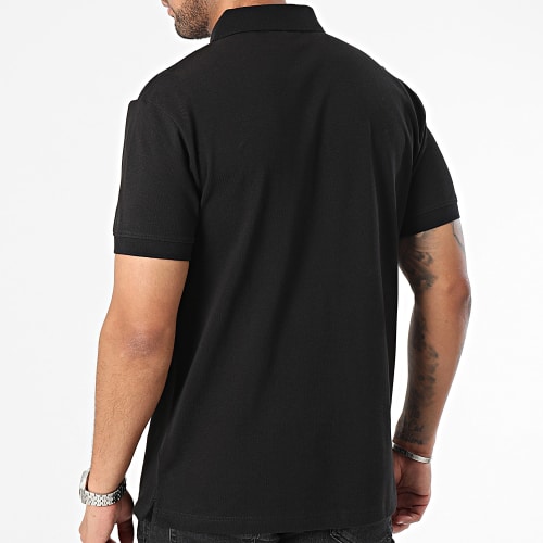 Polo Manches Courtes 4609 Noir Blanc