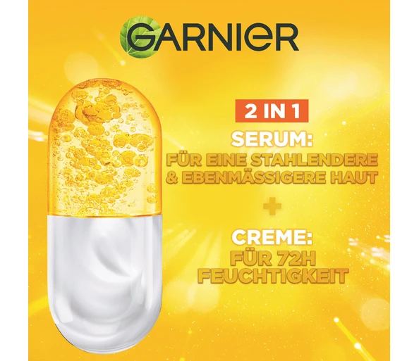 Garnier Vitamin C* 2in1 Glow Booster Serum Crème