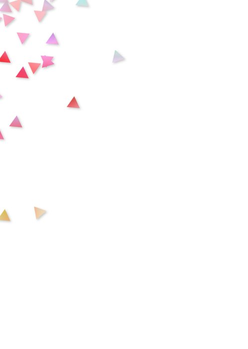 Hippe uitnodiging voor een verjaardagsfeest
