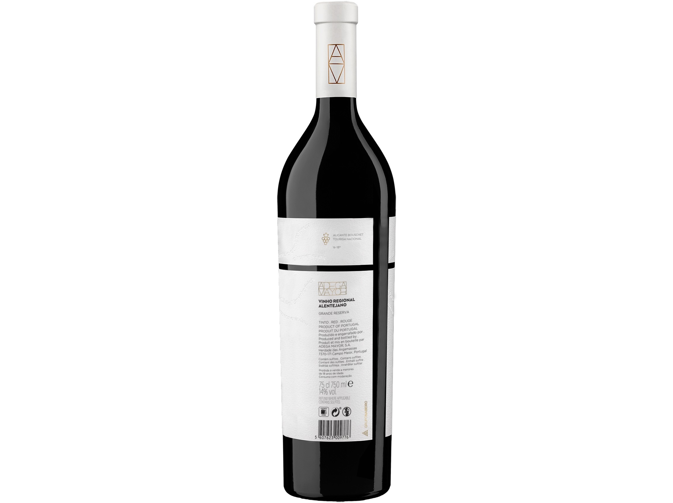 VINHO TINTO ADEGA MAYOR PAI CHÃO GRANDE RESERVA 0.75L