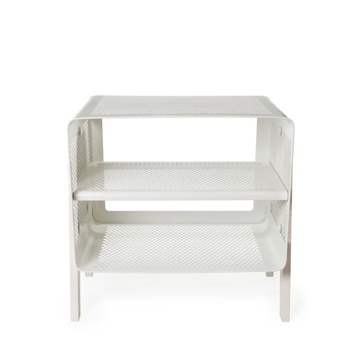 tica copenhagen - Stand-Schuhregal, 50 x 35 x 50 cm, weiss