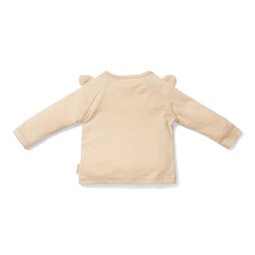 Little Dutch baby longsleeve van katoen beige