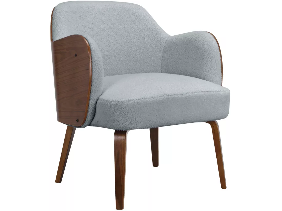 Chaise longue en gris