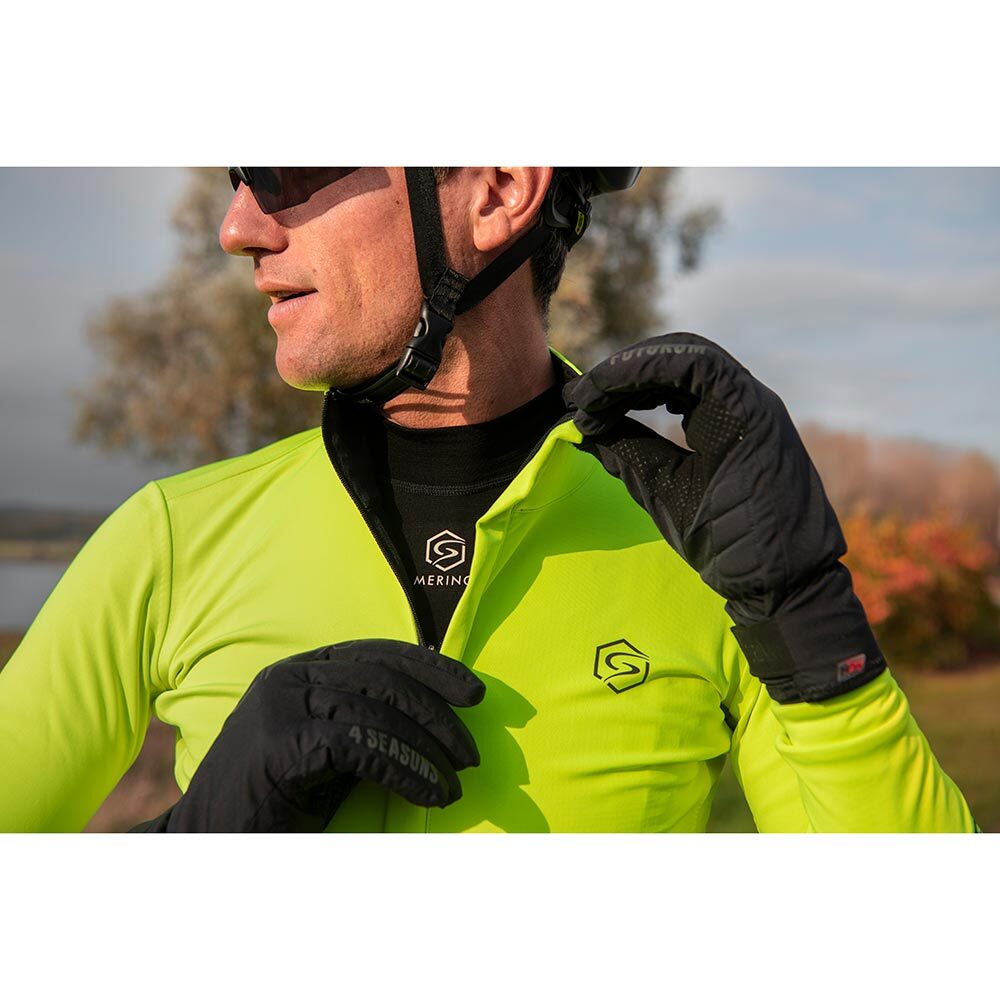 FUTURUM 4 SEASONS Extra Warm Merino Thermoshirt Lange Mouwen Zwart 2-Pack