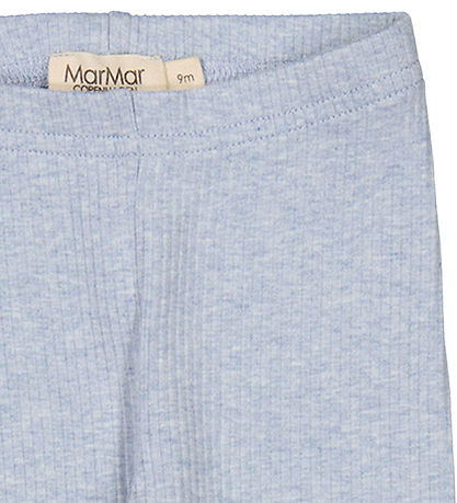 MarMar Leggings - Rib - Modal - Frisch Air Melange