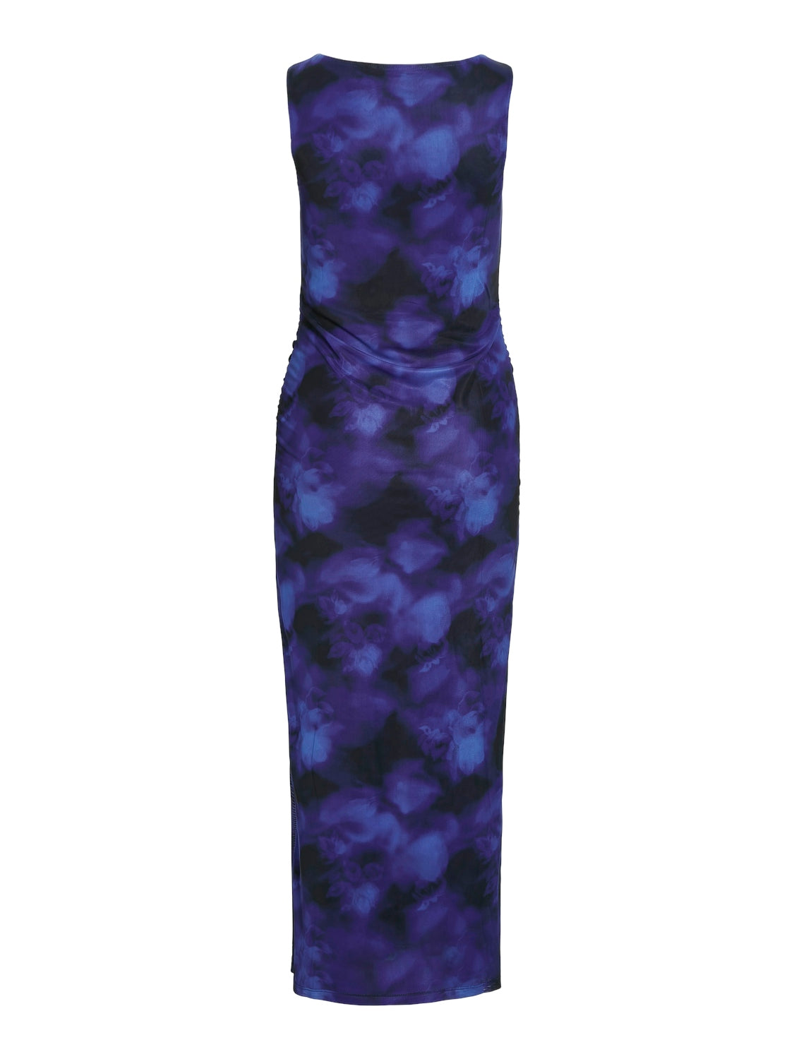 Vila  Vimalou Boatneck S/L Mesh Ankle kjole - Bluing